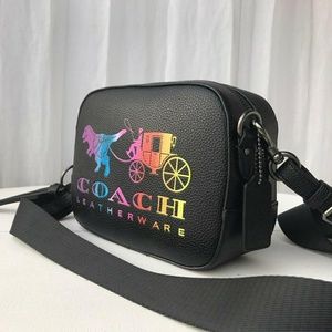 Brand New 🌺 Coach Leather Camera Bag With Rexy